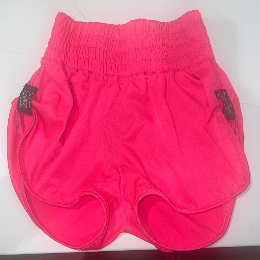 Kids Pink Tiger Friday Dance Shorts